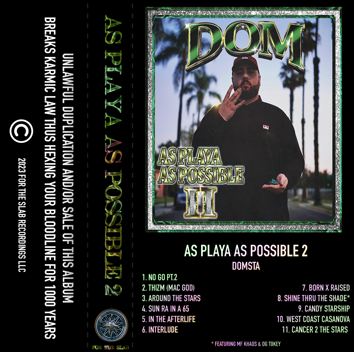 As Playa As Possible 2 Vinyl / Cassette